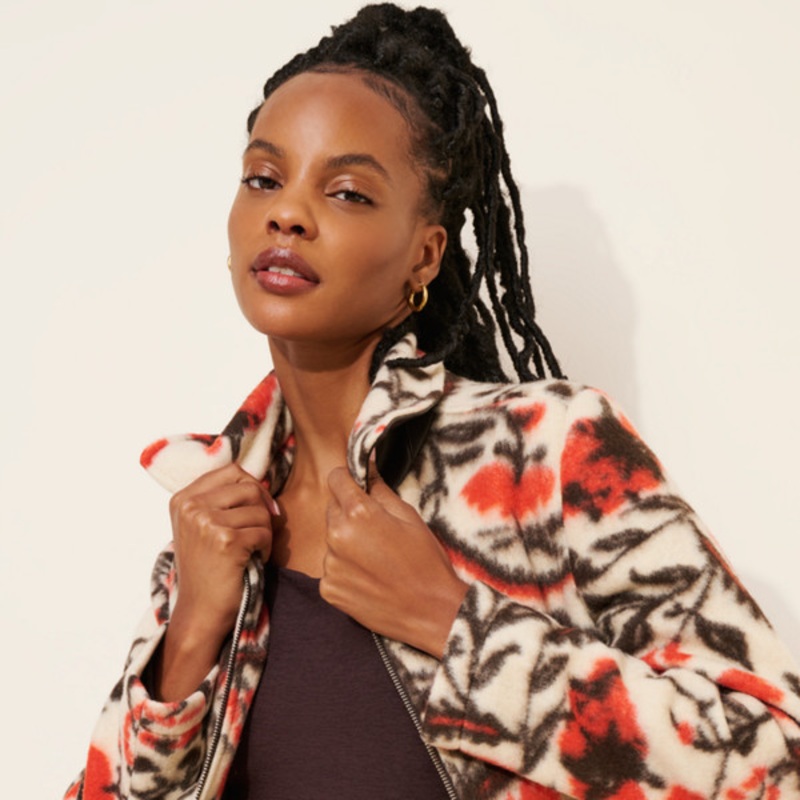 Collared Sherpa Jacket