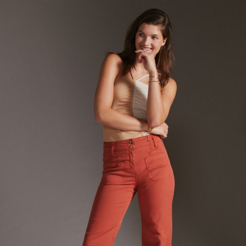 High-Rise Flared Pants