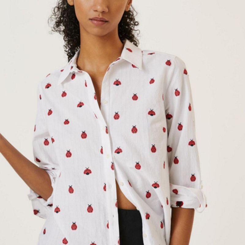 Ladybug Buttondown