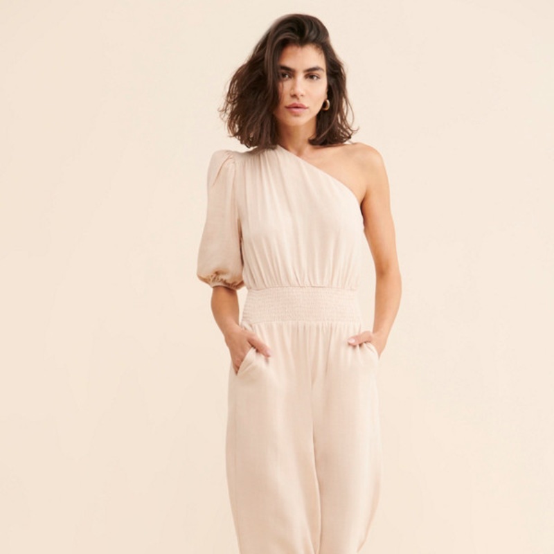 Rylee One Shoulder Jumpsuit