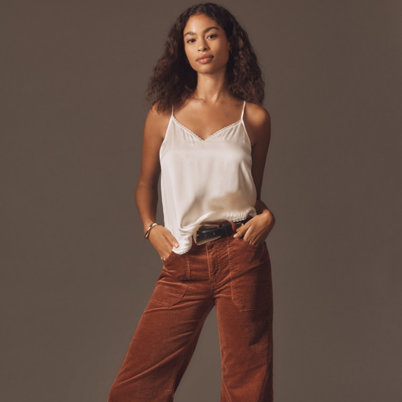 The Rylan High-Rise Flare Jeans: Corduroy Edition