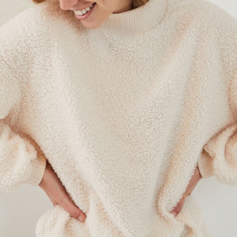 Brynne Sherpa Pullover Sweater