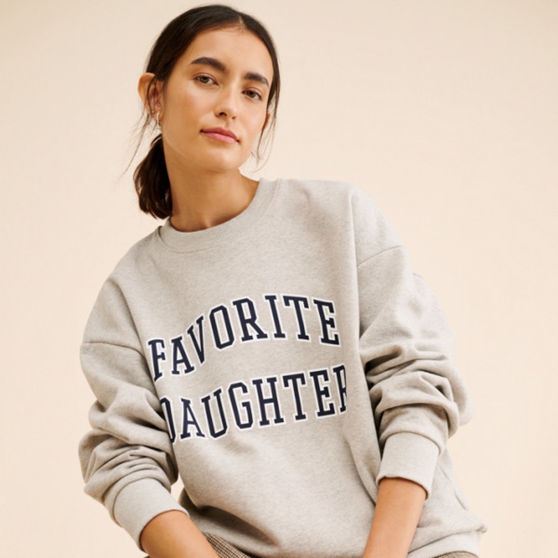 Graphic Collegiate Sweatshirt