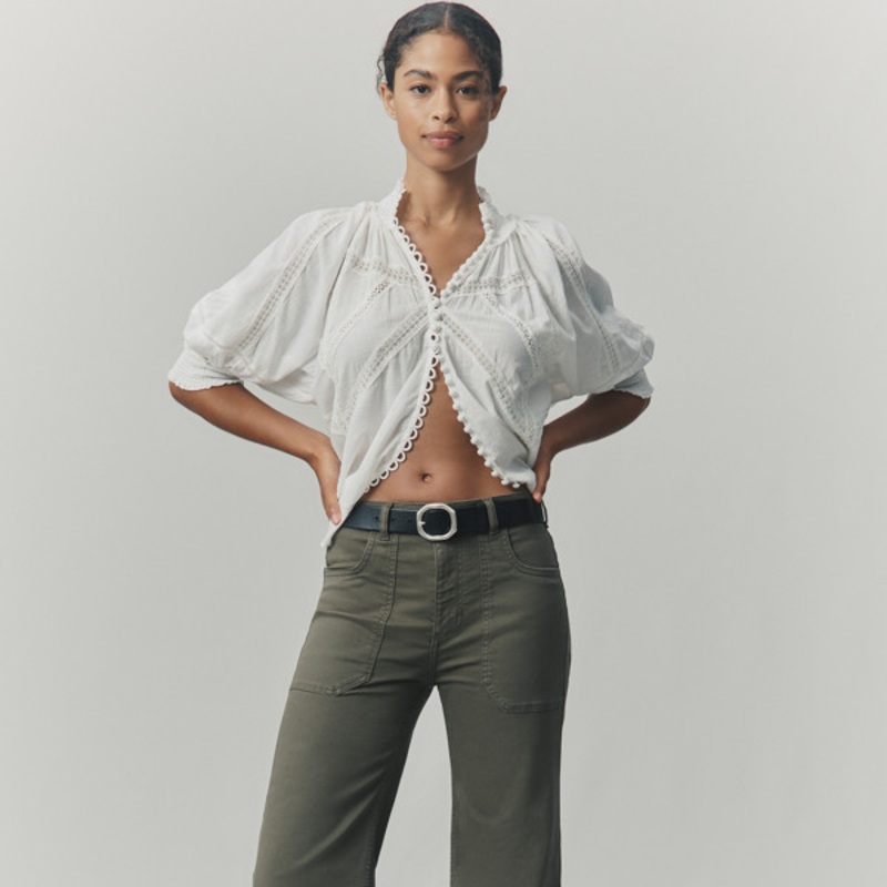 The Rylan Relaxed High-Rise Flare Pants