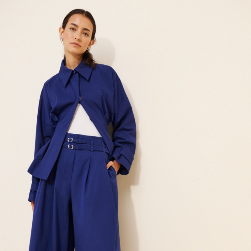 The Tobie Belted Wide-Leg Pants