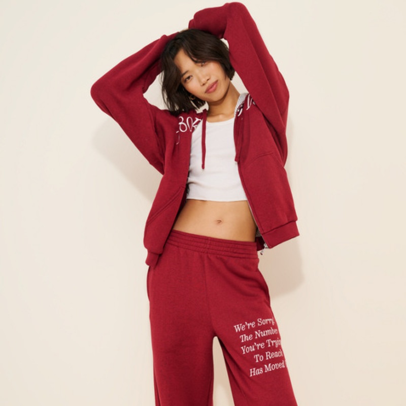 1-800 Wide-Leg Sweatpants