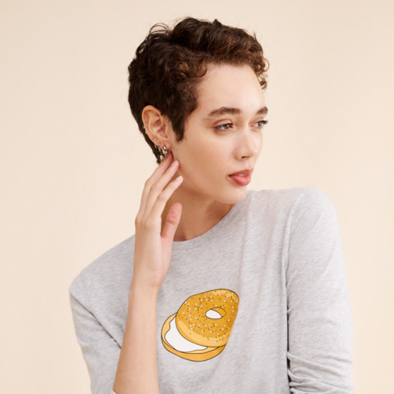 Bagel Long Sleeve Tee
