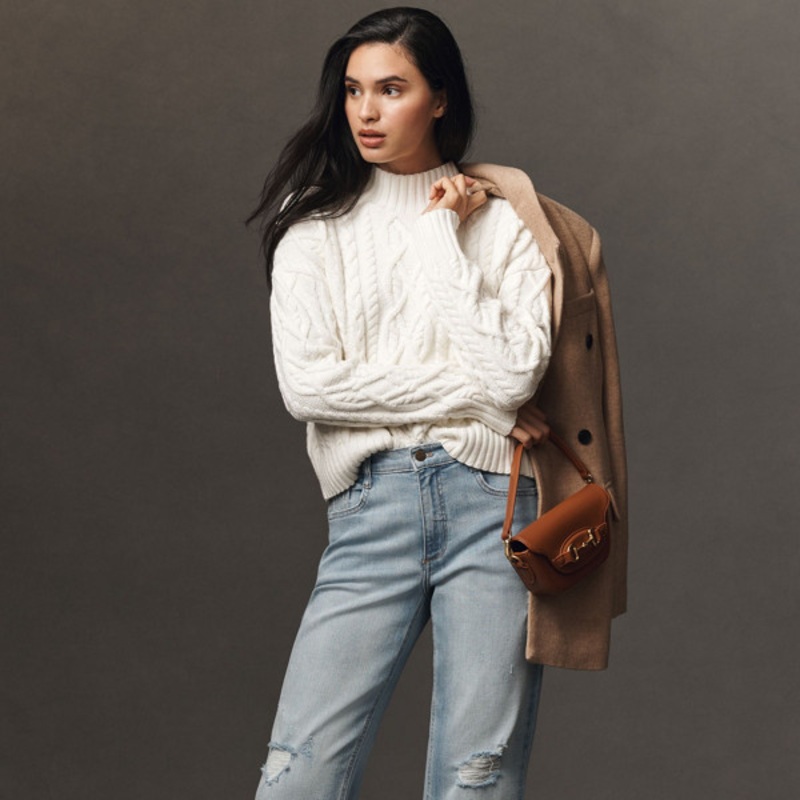 Baggy Slim Boyfriend High-Rise Relaxed Jeans