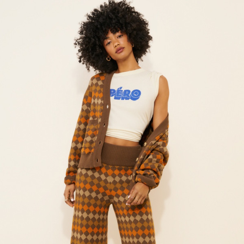 Bruno Argyle Sweater Pants