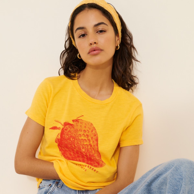Fine Strawberry Graphic Tee
