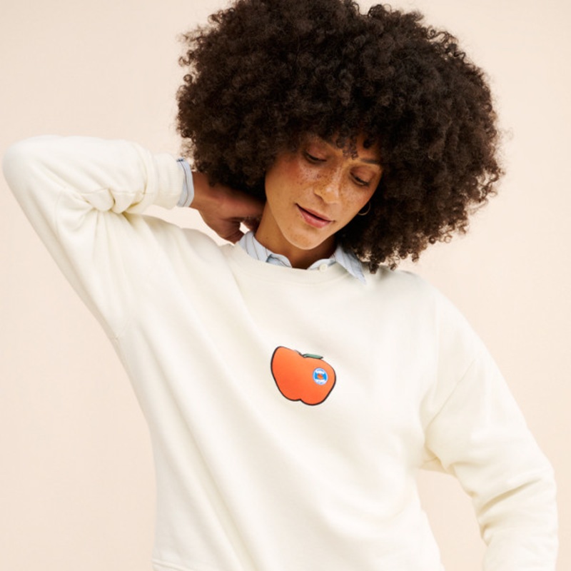 Oversized Big Apple Sweatshirt