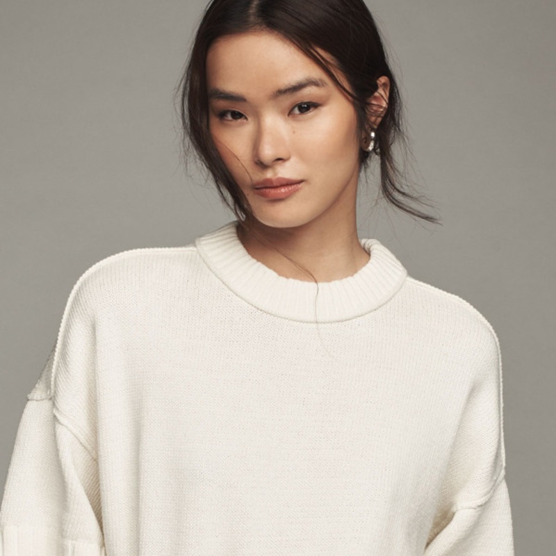 The Goldie Cotton Crew Neck Sweater