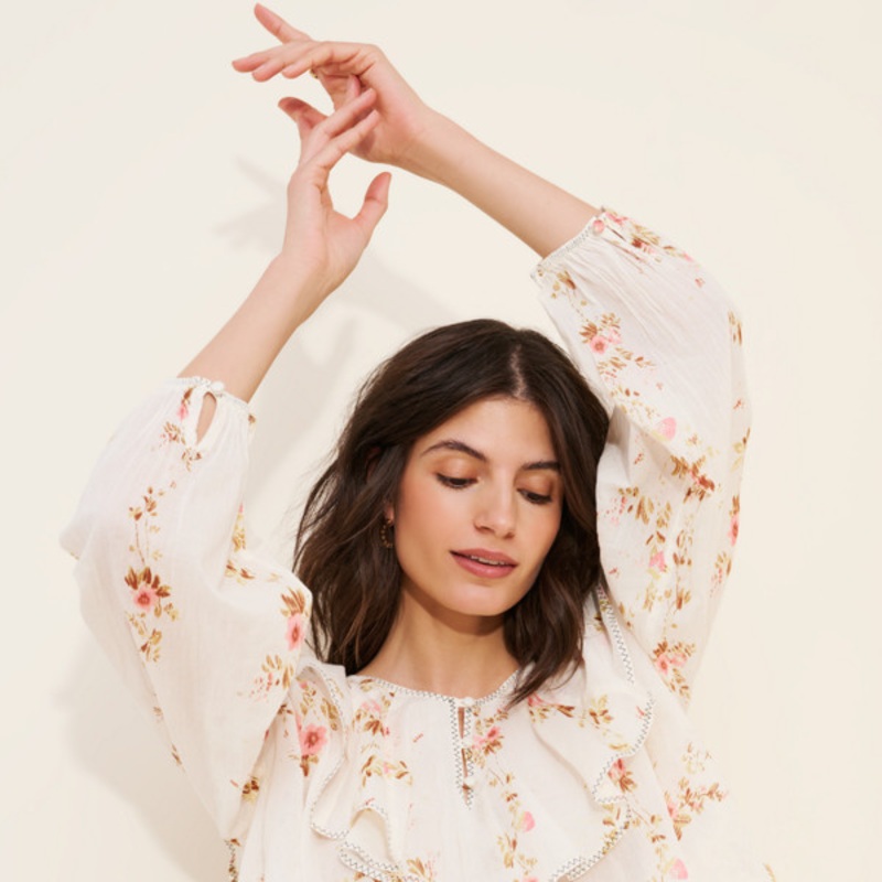 Camilla Printed Blouse