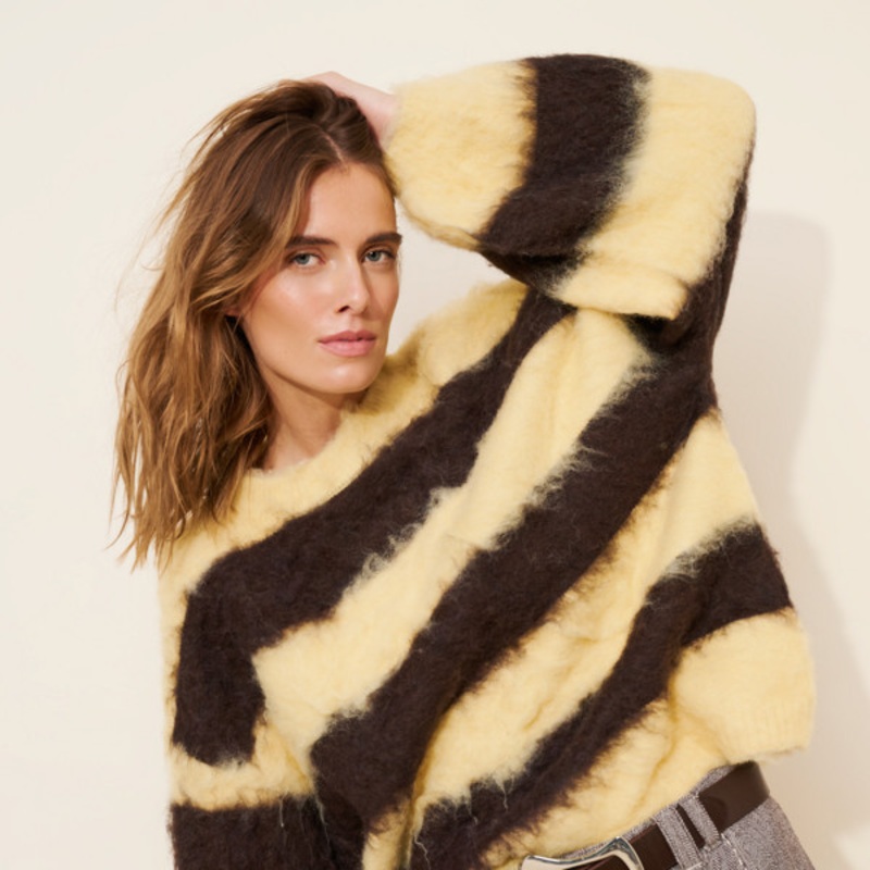 Fudge Stripe Sweater