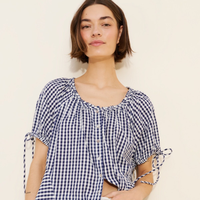 Farley Gingham Tunic