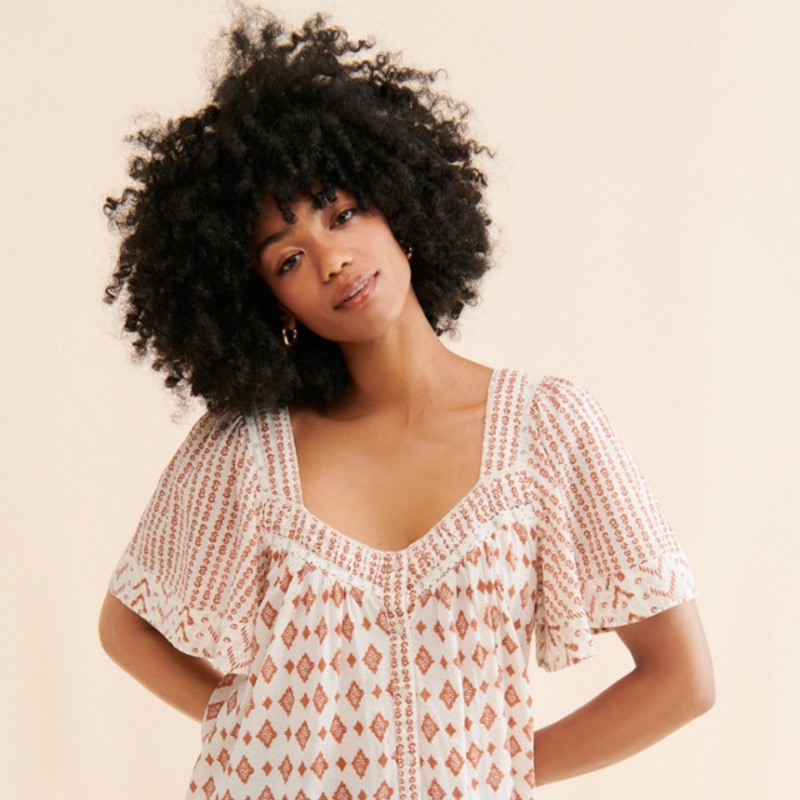 Hearts Desire Printed Tunic