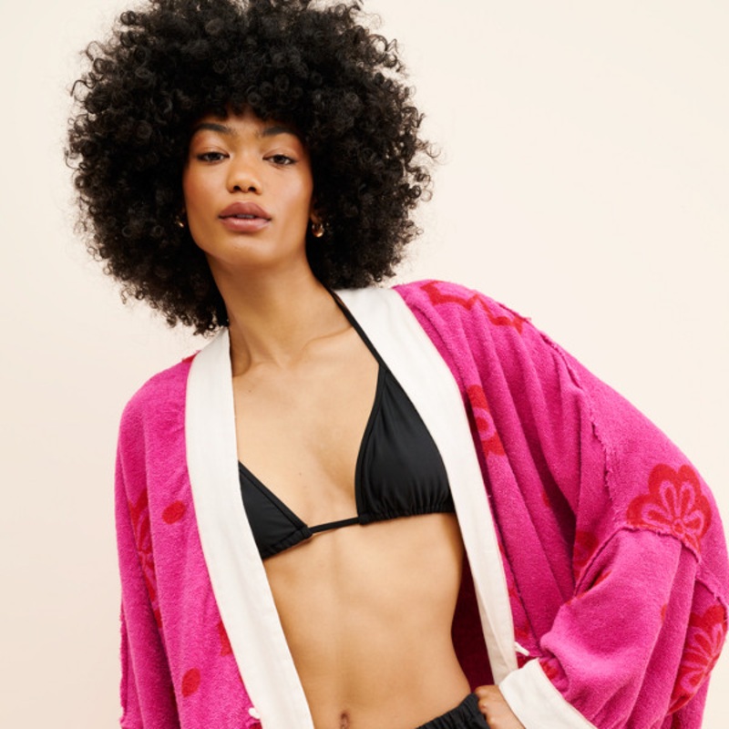 Lotus Terry Cloth Sweatshirt