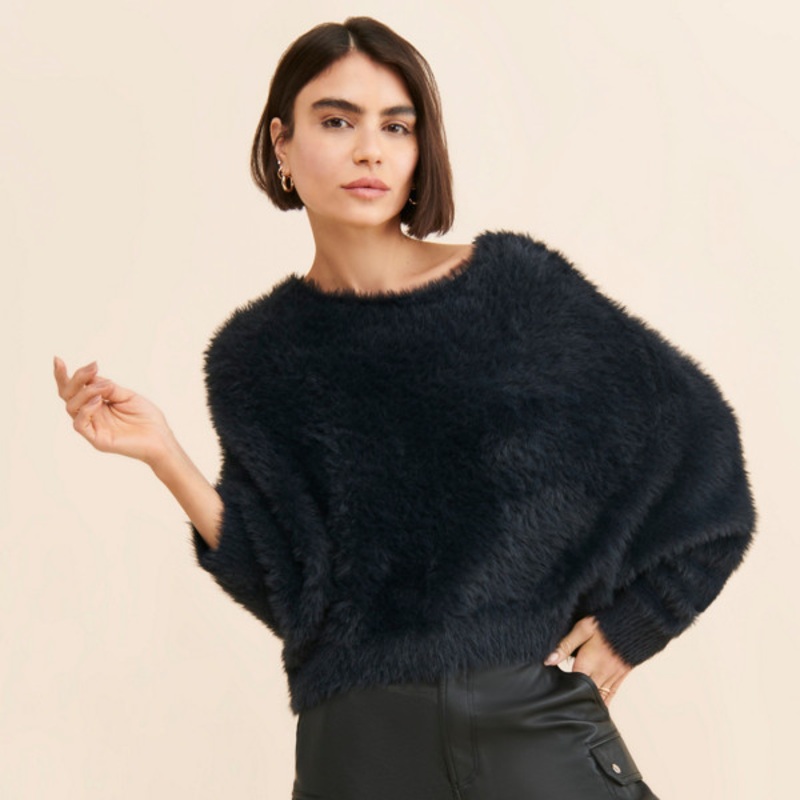 Crilla Faux Fur Pullover