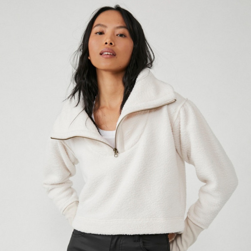 Poppy Quarter Zip Pullover