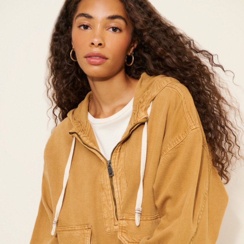 Casey Canvas Pullover Jacket