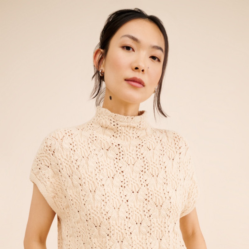 Vickie Mock Neck Sweater