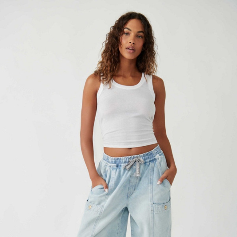 Bright-Eyed Low-Slung Jeans