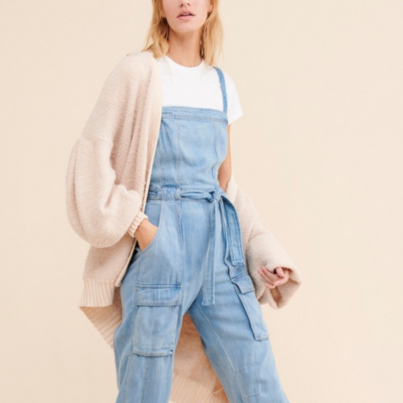 Go West Denim Jumpsuit