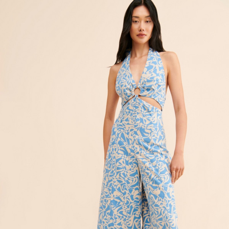 Kira Wide Leg Jumpsuit