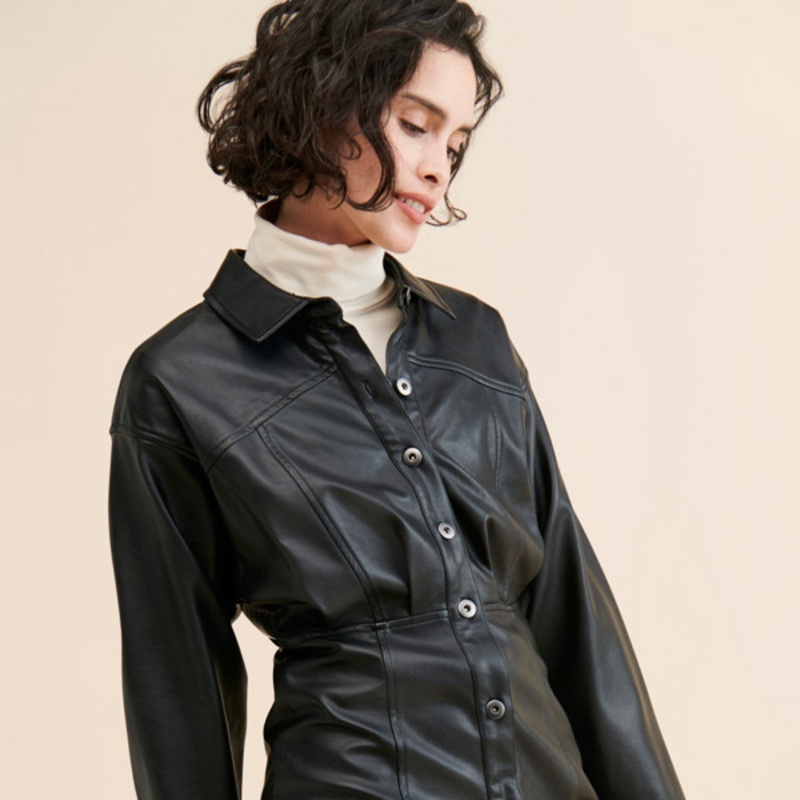 Amber Vegan Mini Dress