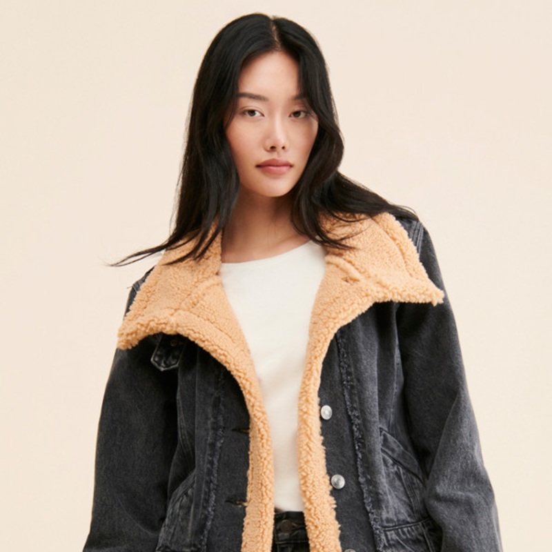 Rylee Cozy Moto Jacket