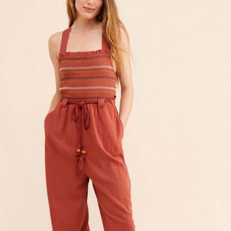 Sienna Smocked Jumpsuit