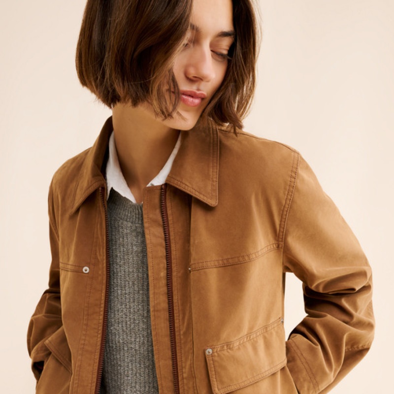 Blair Vegan Suede Jacket