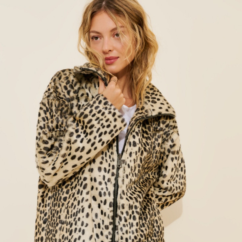 Lana Leopard Duster
