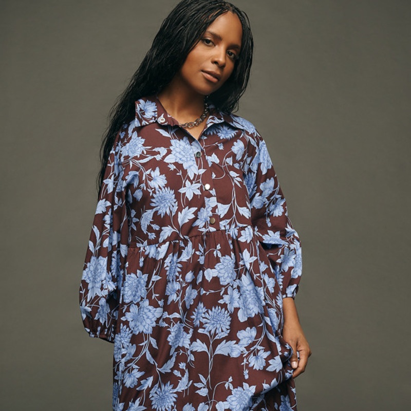 Adaptive Bettina Tiered Shirt Dress