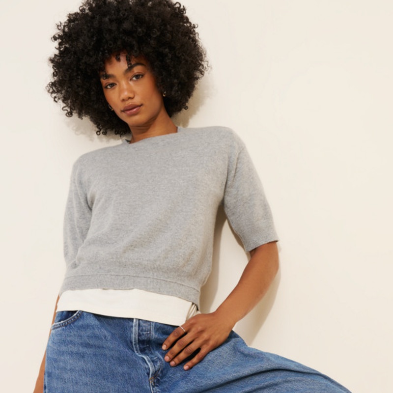 Cashmere Knit Harri Tee