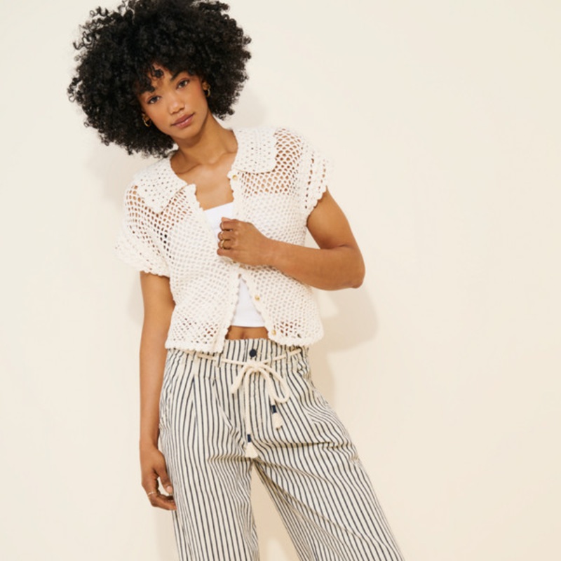 Dakota Cinched Railroad Pull-On Jeans