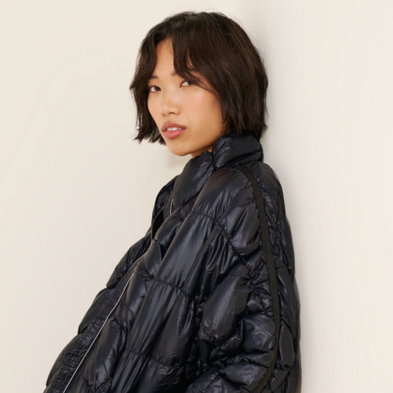 Scrunchy Glossy Pippa Packable Puffer Jacket