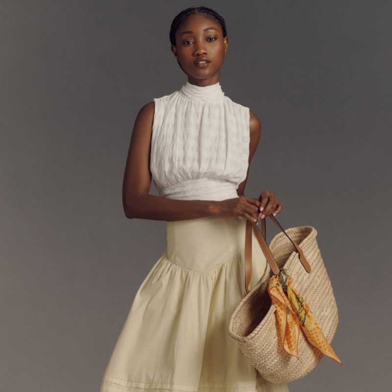 50’s Full Scallop Hem Skirt