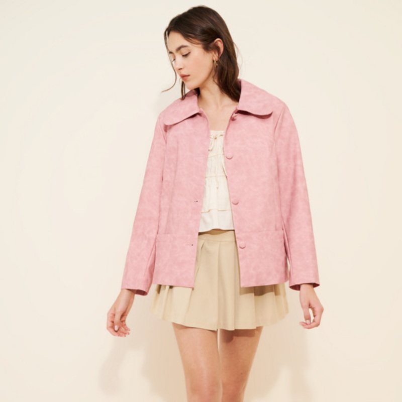 Camila Vegan Leather Jacket