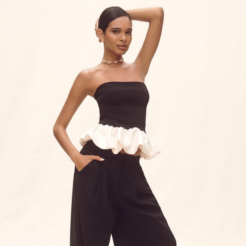 Avery Wide-Leg Trouser Pants