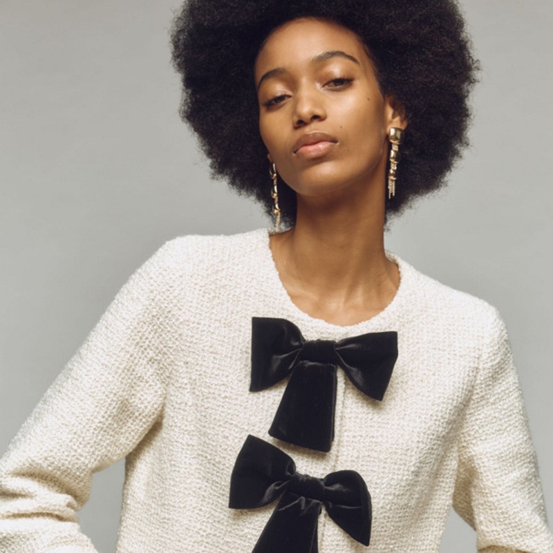 Bow Tweed Lady Jacket