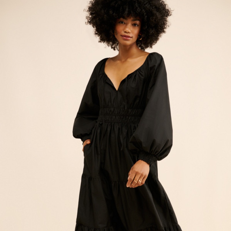 The Somerset Maxi Dress: Puff-Sleeved Edition