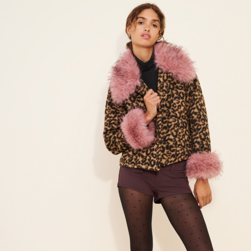 Alicia Leopard Jacket