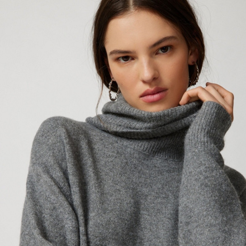 Tinsley Oversized Turtleneck Sweater