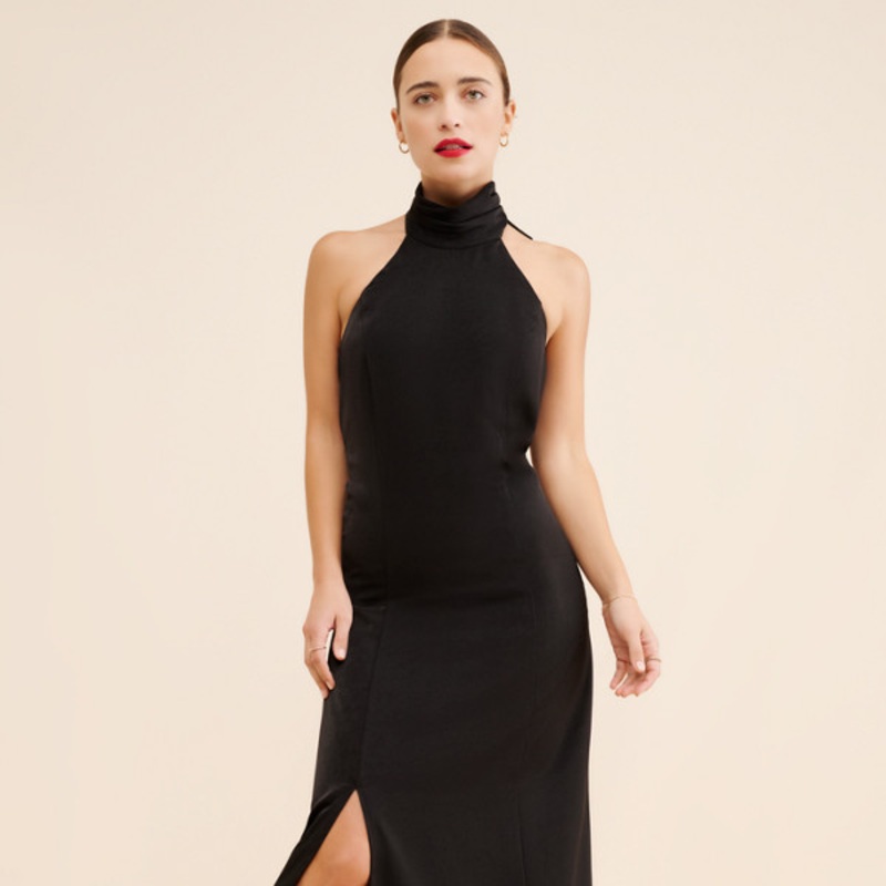 Alize Halter Maxi Dress