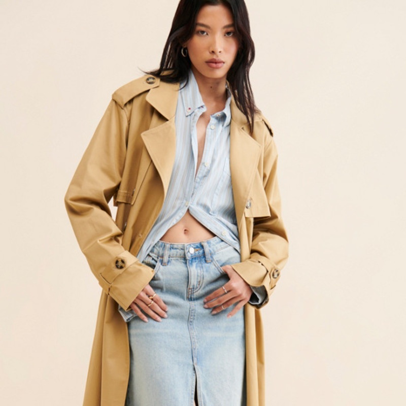 Charles Oversized Trench Coat