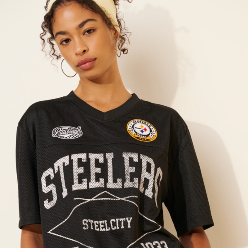 Pittsburgh Steelers Mesh Short Sleeve Tee