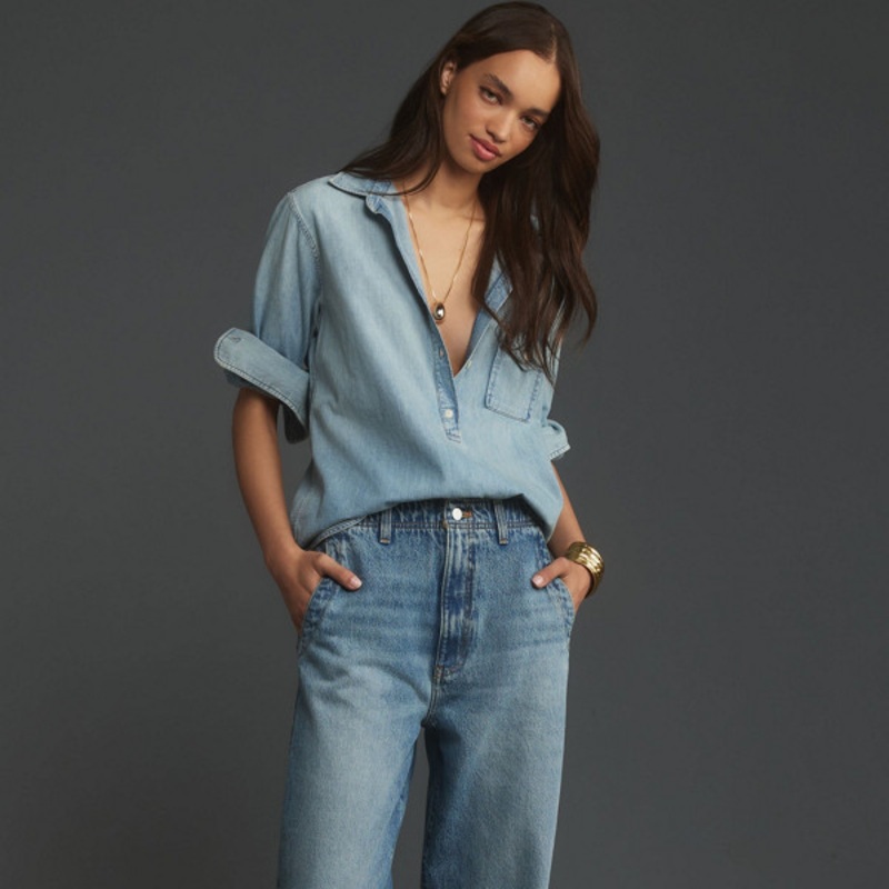 The Lonnie Cuffed Crop Jeans