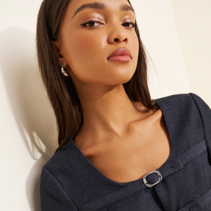 Ariella Buckle Fitted Jacket