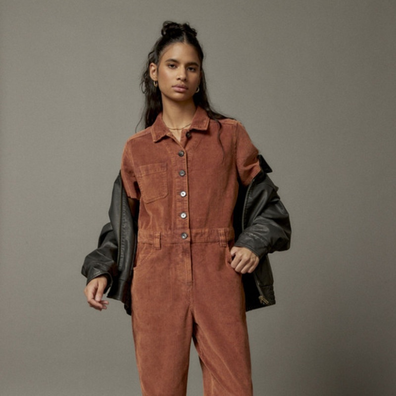Smith Corduroy Coverall Jumpsuit